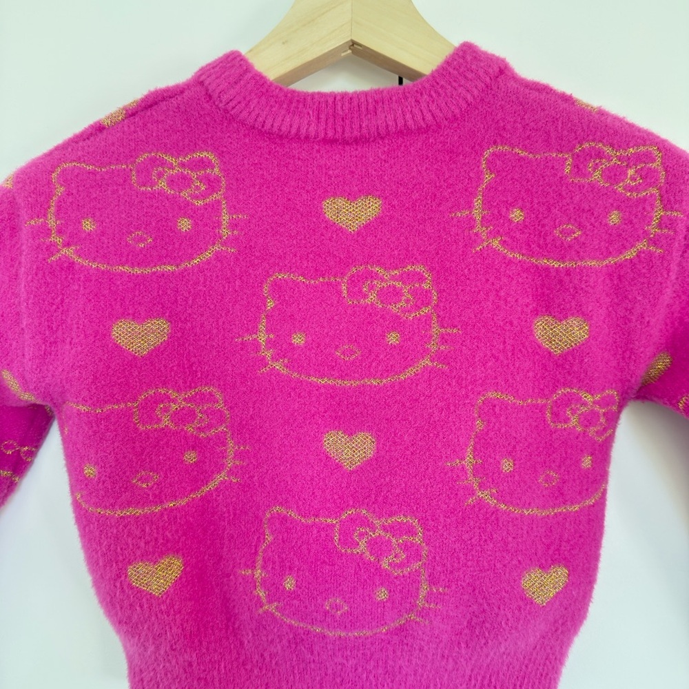 Hello Kitty Pink Sweater Tag